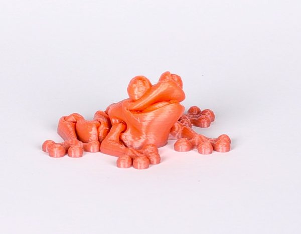 Orange Magnetic Frog Jiglitz